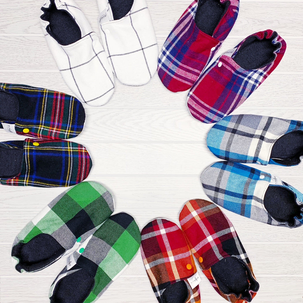 Blanket Scarf Slippers - 2X