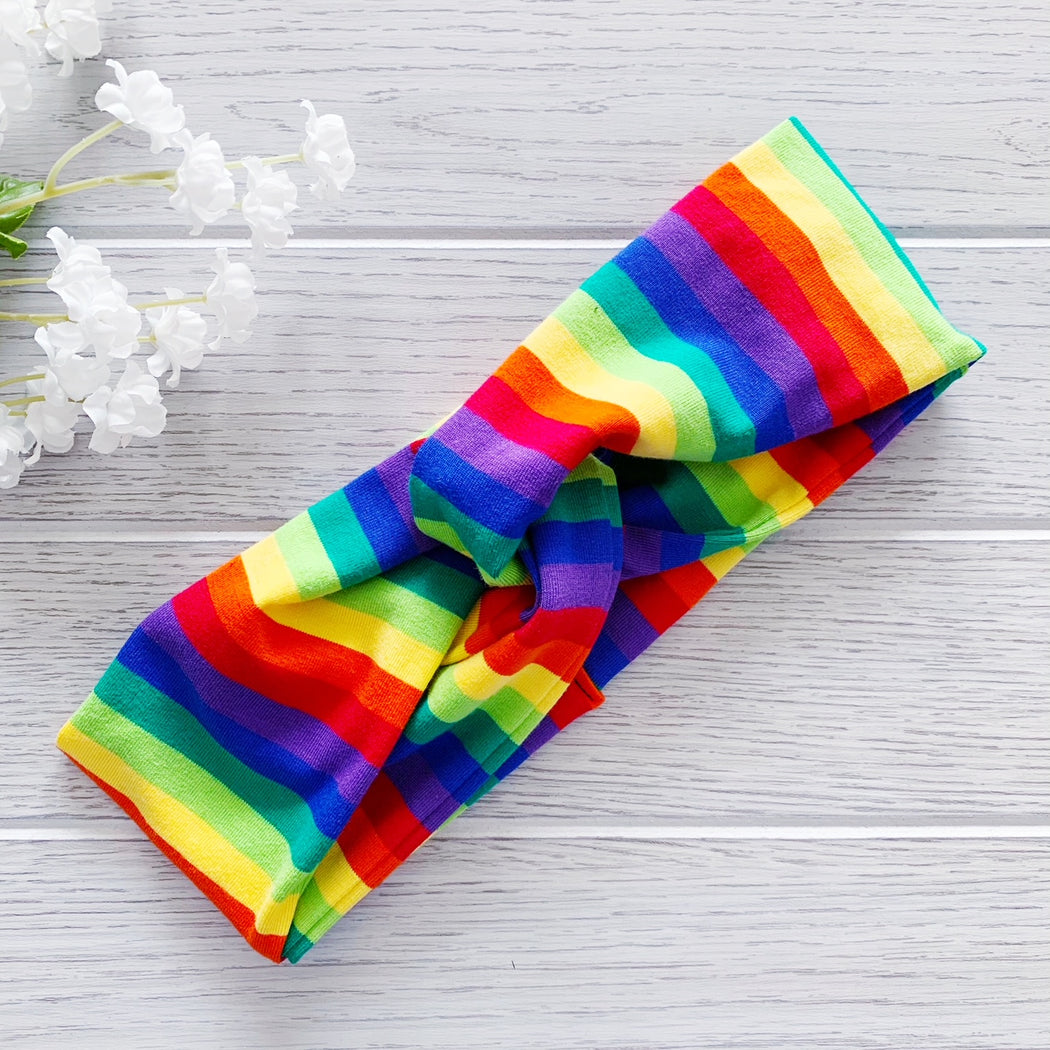 Twist Headband - Rainbow