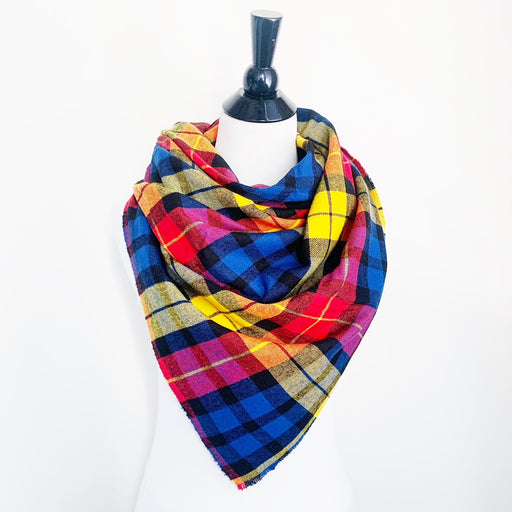 Blanket Scarf - Primary Colors