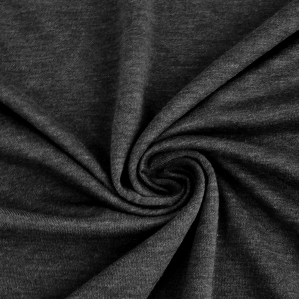 Short Sleeve Sweatshirt - Charcoal