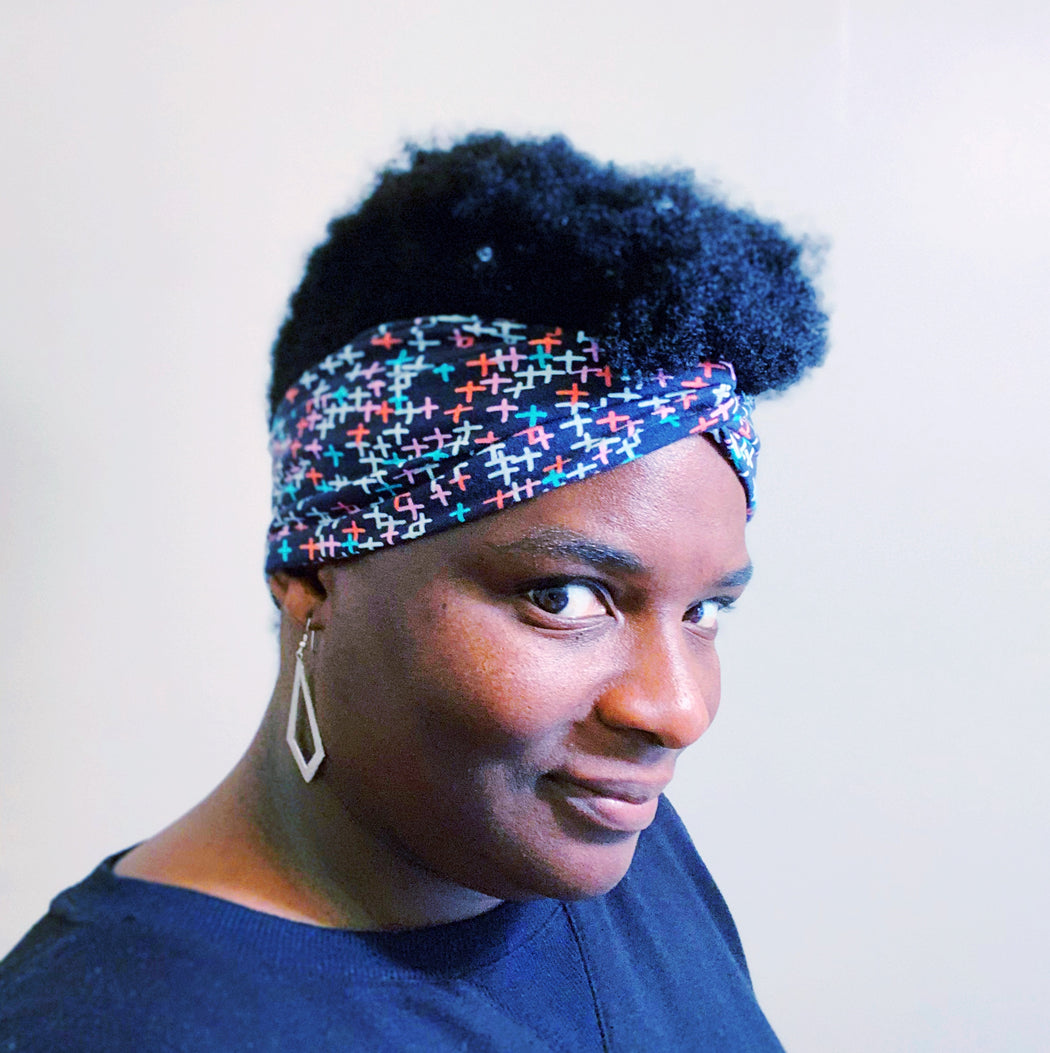 Twist Headband - Rainbow