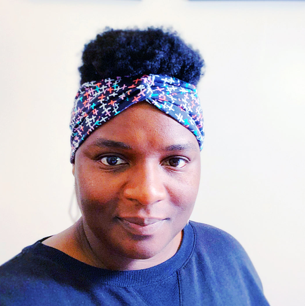 Twist Headband - Rainbow