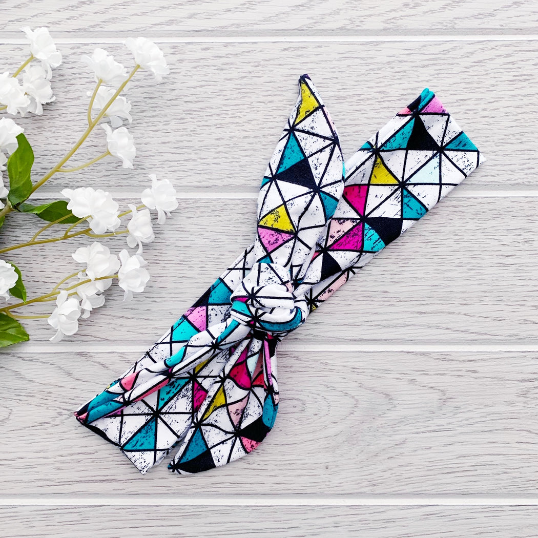 Knot Headband - Prism Print