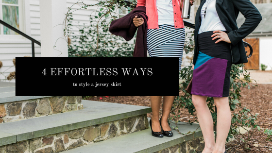 4 Effortless Ways to Style a Jersey Skirt