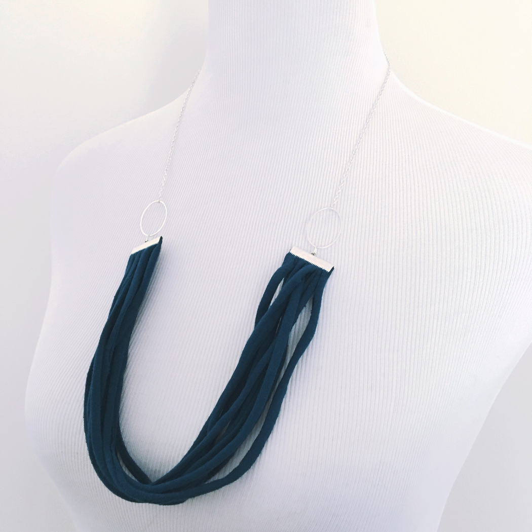 Necklace - Jersey Fringe (multiple colors available)