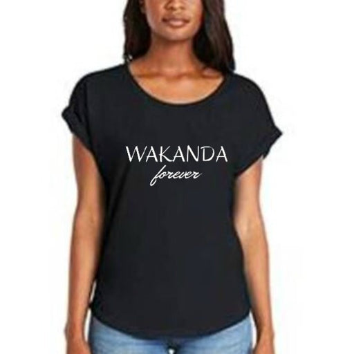 WAKANDA forever T-Shirt (Black)